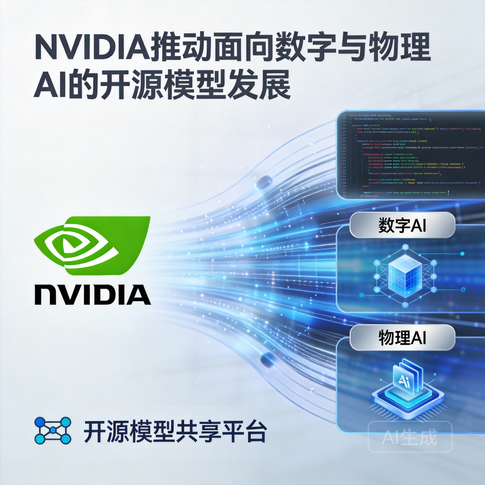 NVIDIA 推动面向数字与物理 AI 的开源模型发展