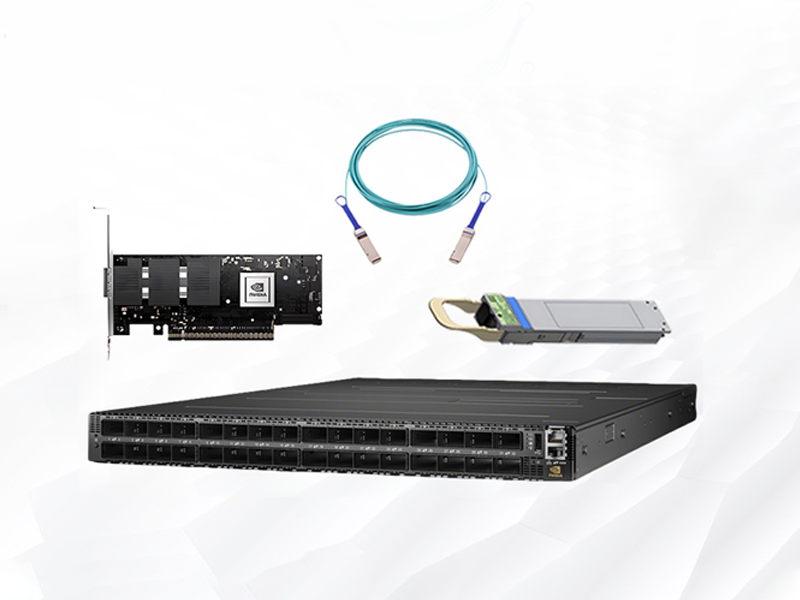 MQM9700-NS2F Mellanox NVIDIA Quantum-2 QM9700 NDR 400Gb/s IB 交换机