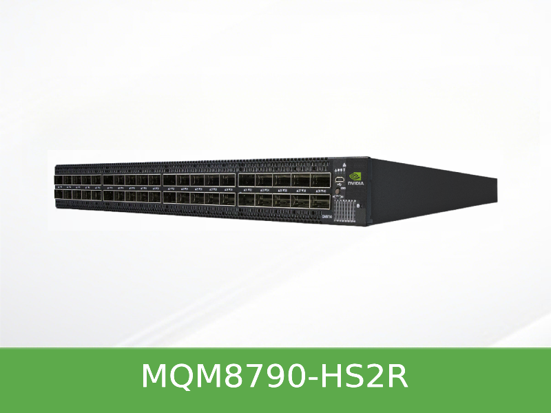 MQM8790-HS2R Mellanox NVIDIA Quantum QM8790 HDR 200Gb/s IB交换机