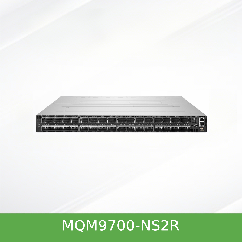 MQM9700-NS2R Mellanox NVIDIA Quantum-2 QM9700 NDR 400Gb/s IB 交换机