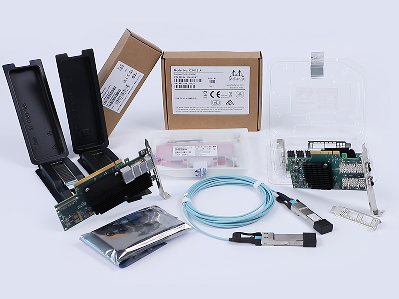 MCX75310AAS-NEAT Mellanox NVIDIA ConnectX-7  NDR 400Gb/s单端口OSFP IB 网卡