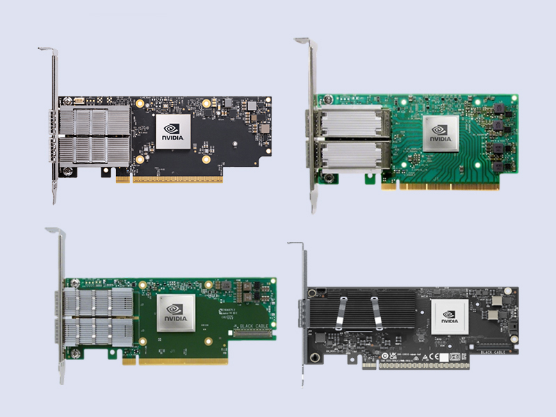 MCX75310AAS-NEAT Mellanox NVIDIA ConnectX-7  NDR 400Gb/s单端口OSFP IB 网卡