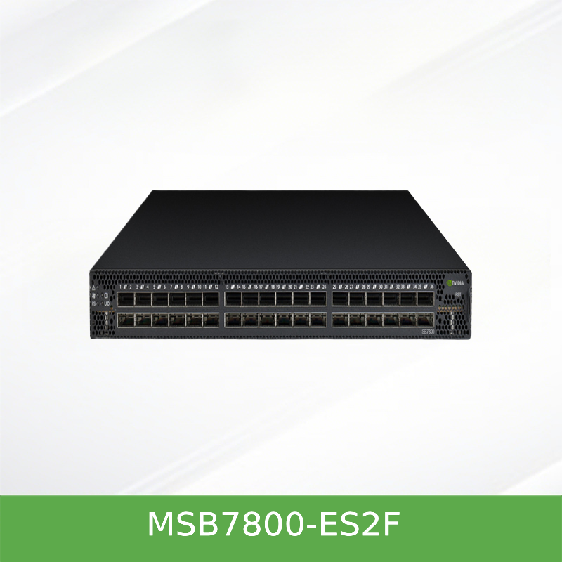 MSB7800-ES2F Mellanox NVIDIA  MSB7800-ES2F EDR 100Gb/s IB交换机