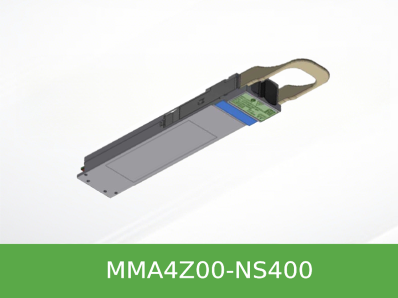 MMA4Z00-NS400  Mellanox NVIDIA IB NDR OSFP 400G 光模块 850nm 50m