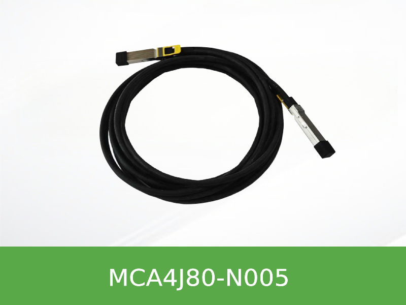 MCP4Y10-N002 Mellanox NVIDIA IB NDR OSFP 2x400G 无源铜缆