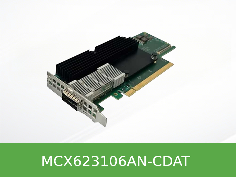 MCX623106AN-CDAT Mellanox NVIDIA ConnectX-6 Dx EN Adapter Card 100GbE双端口QSFP56