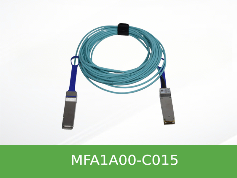 MFA1A00-C015 NVIDIA Mellanox MFA1A00 LinkX系列 100G QSFP28 有源光缆  15米