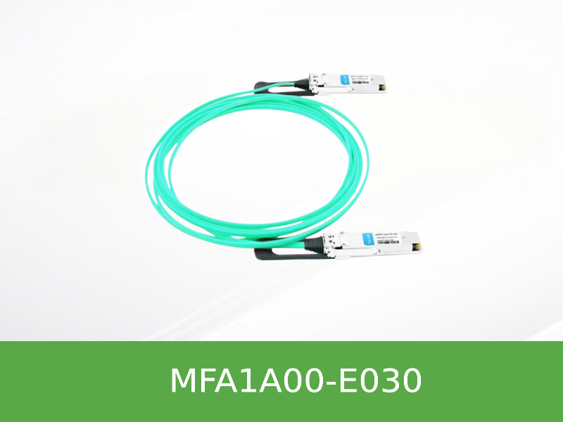 MFA1A00-E030 NVIDIA Mellanox MFA1A00 IB EDR系列 100G QSFP28  30米有源光缆
