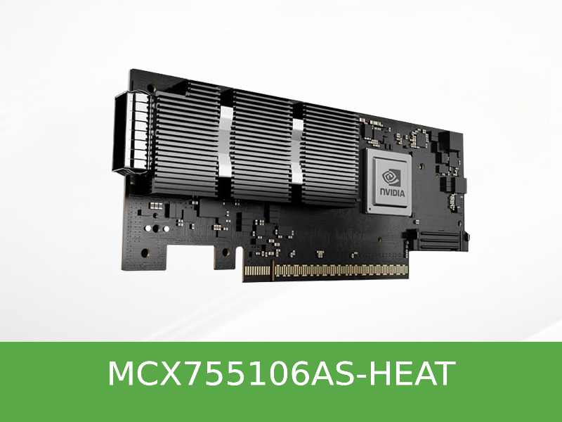 MCX755106AS-HEAT Mellanox NVIDIA  ConnectX-7  NDR 200Gb/s双端口QSFP112 IB 网卡
