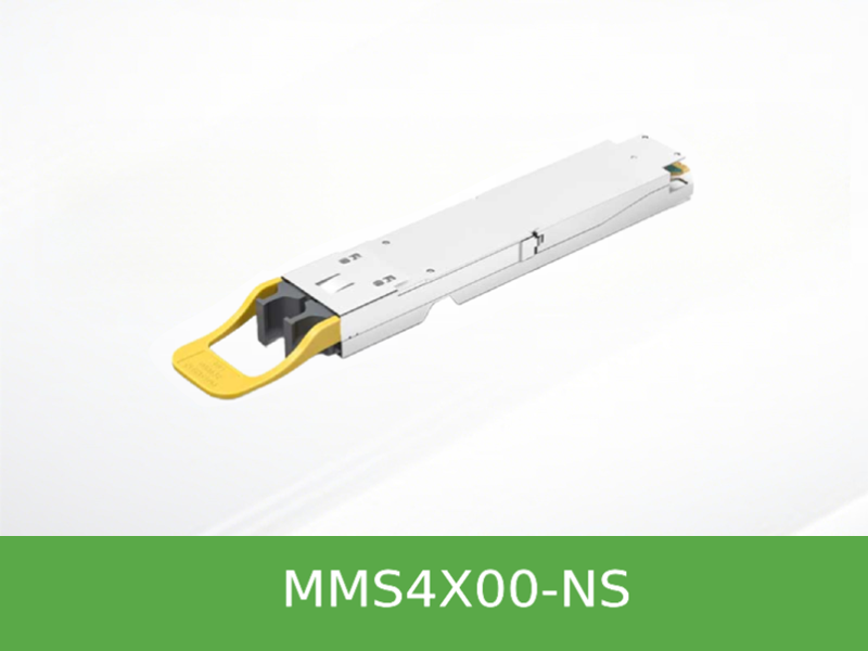 MMS4X00-NS Mellanox NVIDIA IB NDR OSFP 2x400G 光模块 1310nm 100m