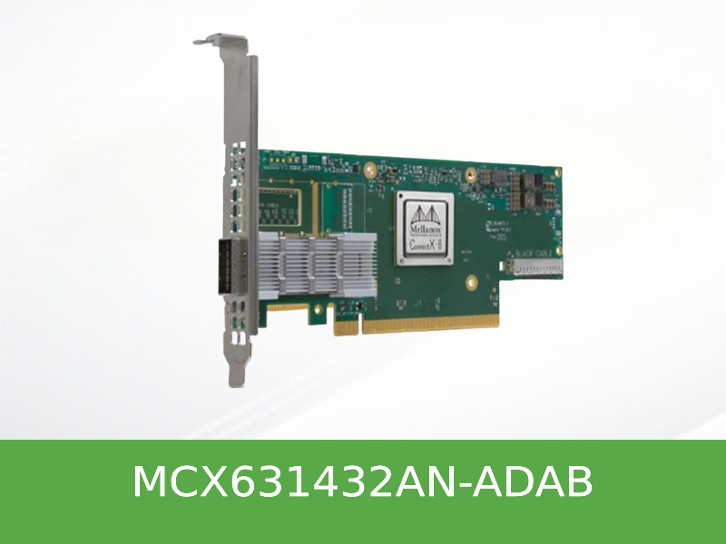 MCX631432AN-ADAB NVIDIA Mellanox MCX631432AN-ADAB ConnectX-6 Lx系列 25GbE 双端口 SFP28 智能网卡