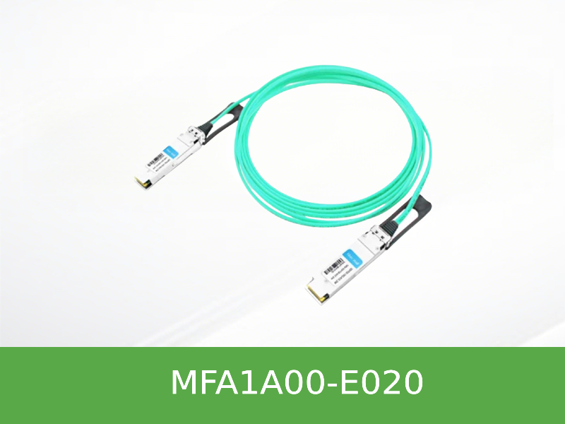 MFA1A00-E020 NVIDIA Mellanox MFA1A00 IB EDR系列 100G QSFP28  20米有源光缆