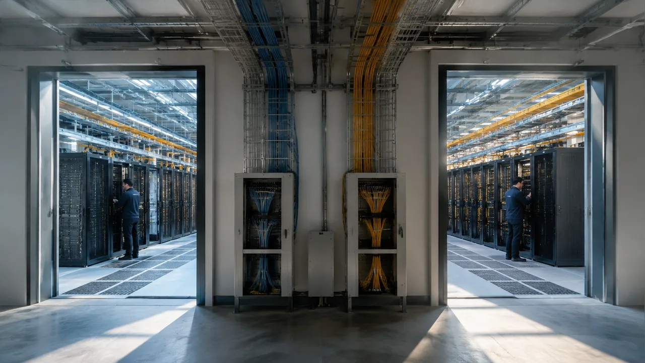 双机房 AI 集群 DCI 怎么规划：业务边界、带宽与故障切换