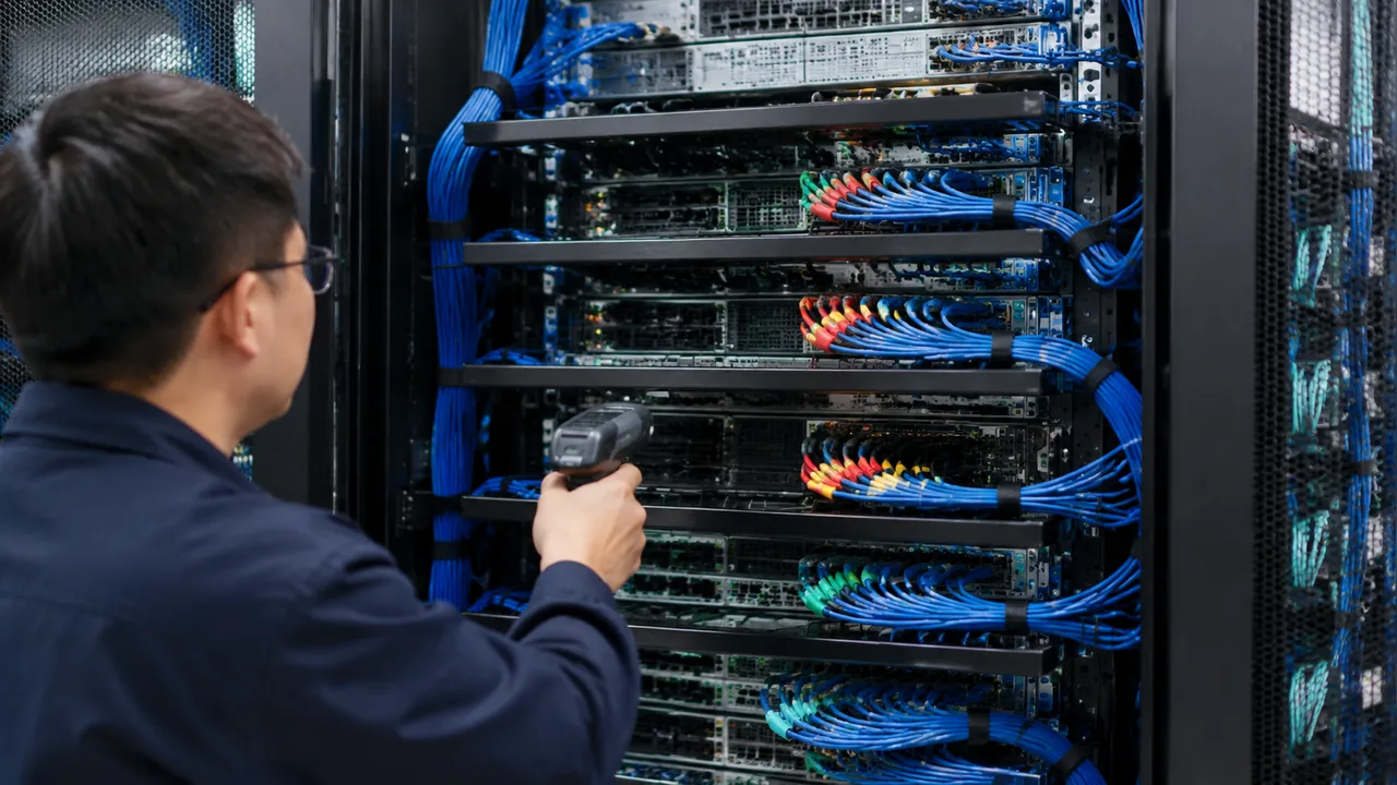 AI 机房线缆与端口标签怎么验收：逐链路可追溯方法